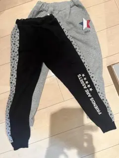 ズボン　パンツ　130 裏起毛　2枚