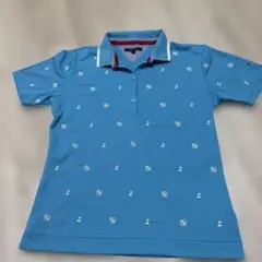 TOMMY HILFIGER ゴルフシャツ M 青のサムネイル