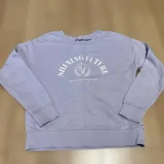 トレーナー　140 薄紫　ラベンダー　ライラック　うすむらさき　イオン　女の子