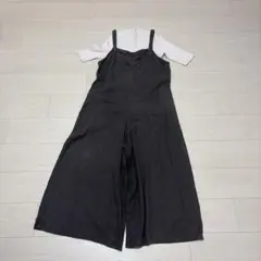 【大学生・新社会人】レディース サロペット オールインワン トップス セットのサムネイル