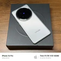 vivo x200 Pro 12/256GB 美品 付属品完備 vivo x200 Pro 12/256GB 美品 付属品完備
