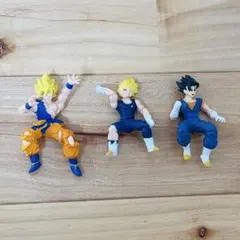ドラゴンボールZ フィギュア 孫悟空　ベジット　ベジータ　磁石　平成当時もの