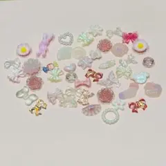 【66】【ランダム詰め合わせネイルパーツ】お楽しみセット 多彩デザインで自由自在