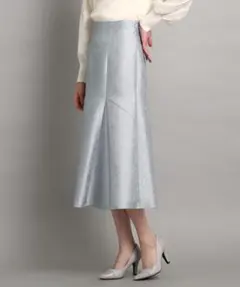 極美品☆ COUP DE CHANCE マーメードスカート サテン ジャガード