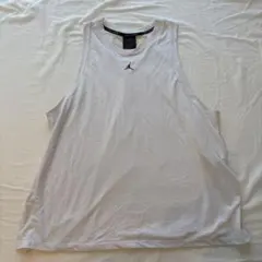 Jordan ホワイト タンクトップ　L