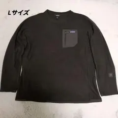 patagonia　R1エアクルー　ブラック　Lサイズ