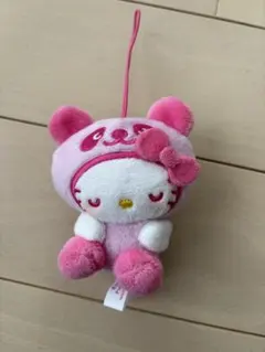 ハローキティ ぬいぐるみマスコット むにゃすや