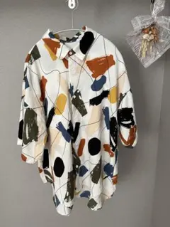 シャツ 柄シャツ 半袖シャツ