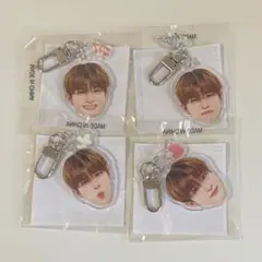 treasure アサヒ 顔アクキー 喜怒哀楽 コンプ