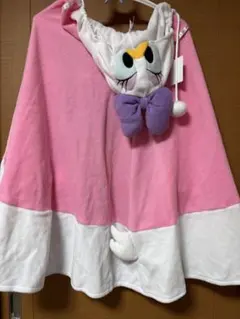 美品ディズニー ポンチョ キャラクター デイジー 未使用品 タグ付き
