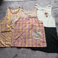 エプロン 3枚セット 保育園 幼稚園