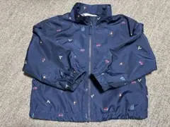 SIMPLEFREE ネイビー 100 ウインドブレーカー　春秋　車