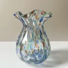フェントン fenton ブルーオパールセント ホブネイル ミニフラワー