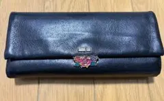 《美品⭐︎》ANNA SUI長財布 黒 花柄内装