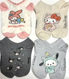 新入荷　マイメロティ　キティちゃん　サンリオ　人気　キャラ　スニーカー　ソックス