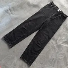 【美品】Mila Owenブラックデニム ストレートパンツ サイズ0 レディース