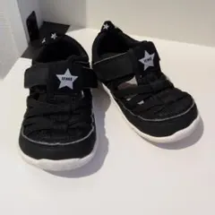 IFME ブラック ベビーサンダル ウォーターシューズ　14.0