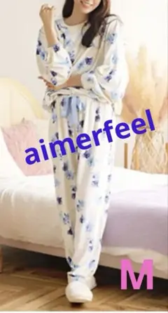 早い者勝ち❤️エメフィール❤️花柄セットアップ　ルームウェア❤️M