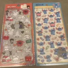 ボンボンドロップシール プチドロップステッカースティッチ ベイマックス