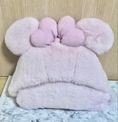 東京ディズニーリゾート　ミニーマウス　4WAYブランケット　ポンチョ　ピンク