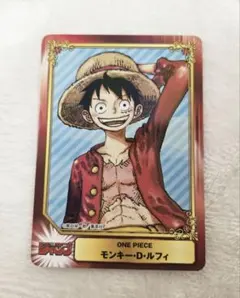 ワンピース　ルフィ　SCFカード 少年＆青年コミック合同フェア　アニメイト