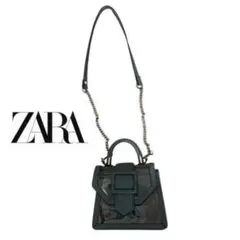 ZARA ショルダー　クリアバッグ