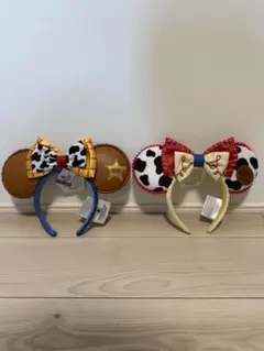 【新品未使用】上海ディズニー　ウッディー　ジェシー　カチューシャ【匿名配送】