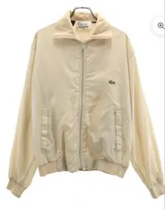 70s ヴィンテージ ラコステ ナイロンジャケット アメカジ 古着 ベージュ系