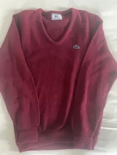 80s ラコステ　セーター ニット　古着