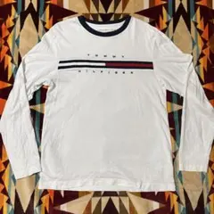 TOMMY HILFIGER 長袖Tシャツ ホワイト
