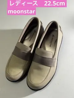 moonstar ムーンスター　レディース　スリッポン　美品