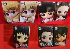 鬼滅の刃 Qposket まとめ　７種　フィギュア 竈門炭治郎　我妻善逸　など