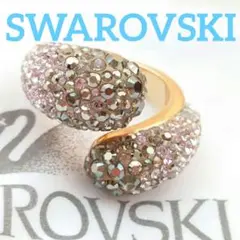 SWAROVSKI　Louise Champagne リング　52
