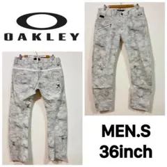 【OAKLEY】３Dスカルロゴストレッチパンツ　ゴルフ　メンズ３６inch