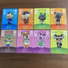 どうぶつの森 amiiboカード8枚セット
