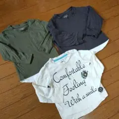 長袖カットソー　３枚セット