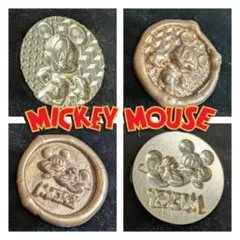 【封蝋印2種セット】3Dミッキーマウス / MICKEY / Φ25mm