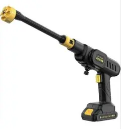 【新品】 コードレス　高圧洗浄機 バッテリー 多機能ノズル 収納ケース付き