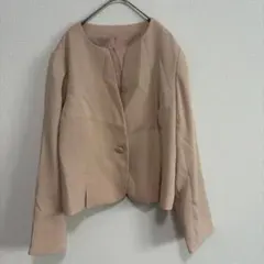 juriae ノーカラージャケット　LLサイズ