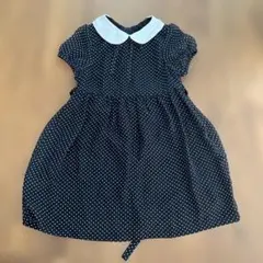 半袖　水玉ワンピース　サイズ100 イーストボーイ