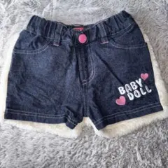 BABY DOLL ダークブルー ショートパンツ