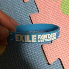 EXILE FANTASY ゴムブレス　ブルー　ライブ　グッズ　トラステ