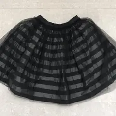 【最終お値下げ！】ランバンオンブルー リバーシブル チュールスカート