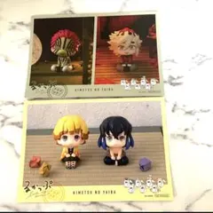 るかっぷ　入場特典　鬼滅の刃　猗窩座、童磨と善逸 、伊之助