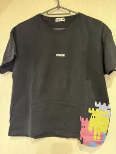 moz 半袖Tシャツ ブラック エルク柄のサムネイル
