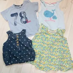 まとめ売り 80 Tシャツ ワンピース H＆M ムージョンジョン ユニクロ