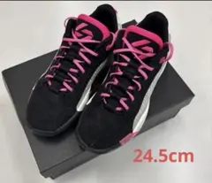 Jordanルカ 77 PF 24.5cm バスケ　ピンク紐