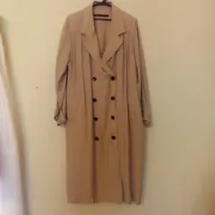 KBF+（アーバンリサーチ） ベージュ ダブルブレストコート