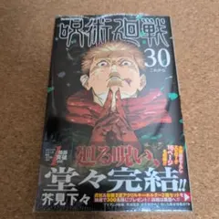 呪術廻戦 30巻【初版・最終巻】 - メルカリ
