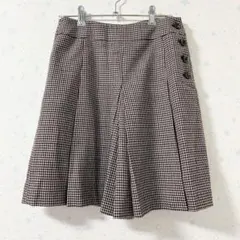 テチチ Te chichi キュロット ショートパンツ 千鳥格子 美品